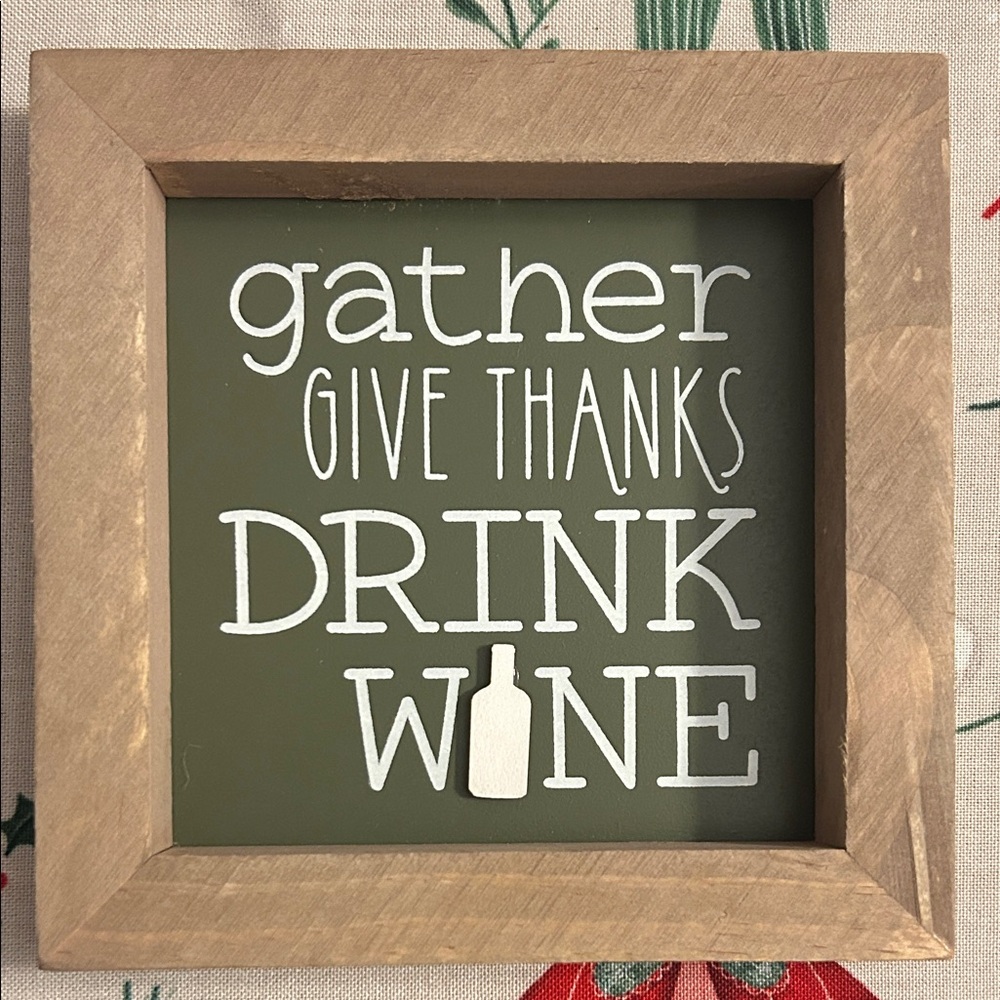 Rustic Green and Brown Wall Art
